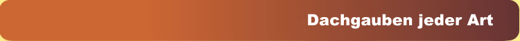 Dachgauben jeder Art