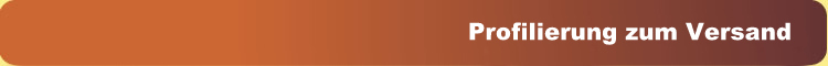 Profilierung zum Versand